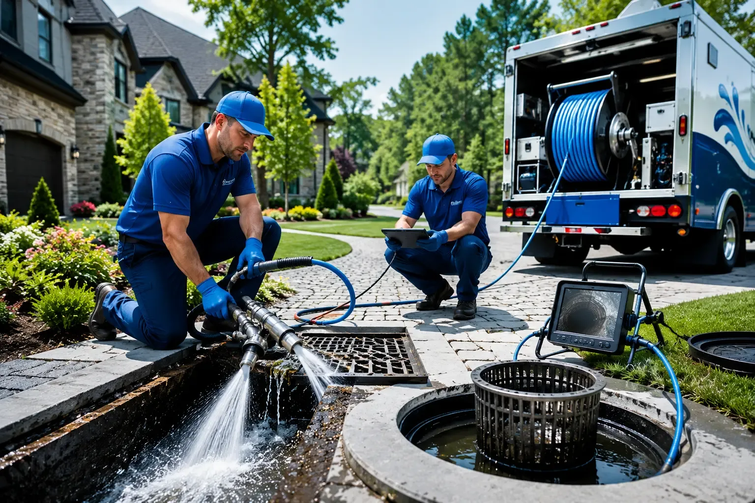 Local outdoor drain cleaning professionals in Hansboro, ND